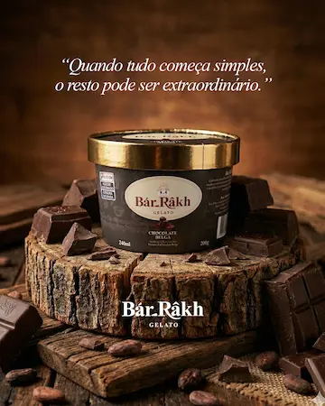 Bár-Rakh - Gelato de Chocolate Belga